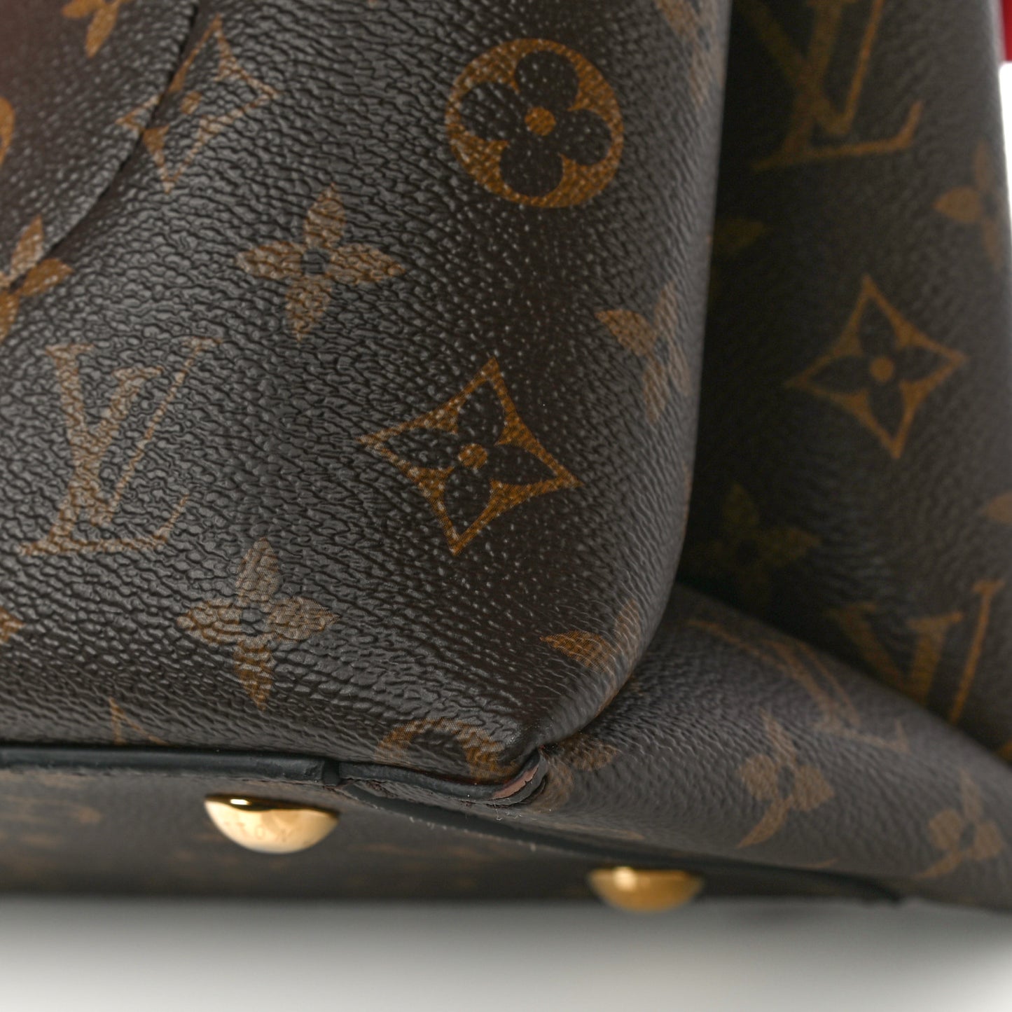 Monogram Flower Tote Coquelicot