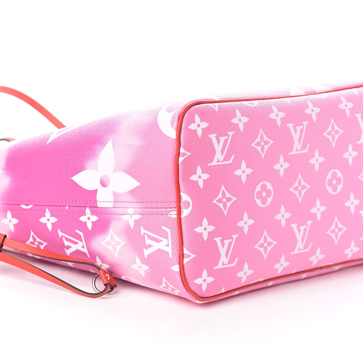 Louis Vuitton Monogram Escale Neverfull MM Rouge 8 of 10