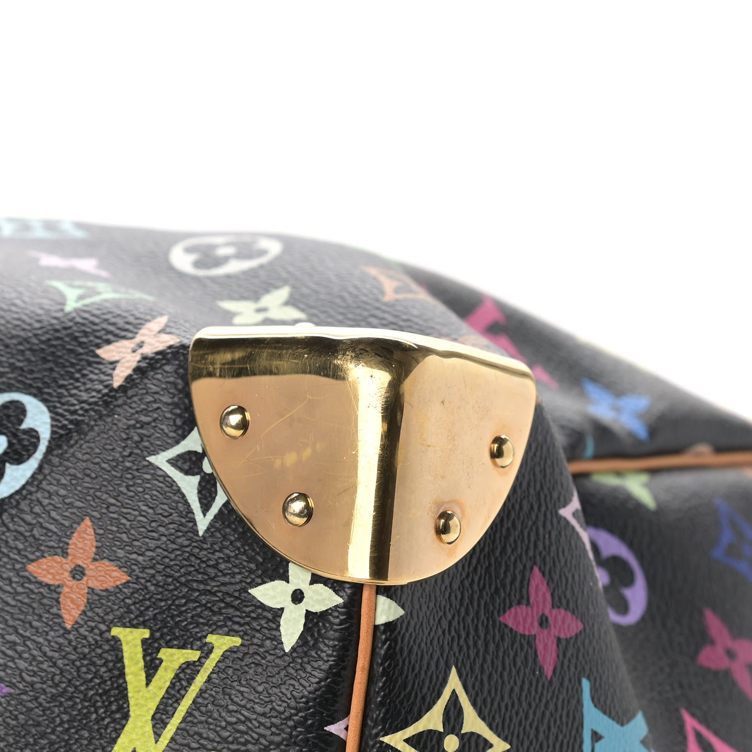Louis Vuitton Monogram Multicolor Keepall 45 Black 8 of 11