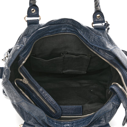 Balenciaga Agneau Giant 12 Silver Hardware City Bleu Obscur 5 of 10