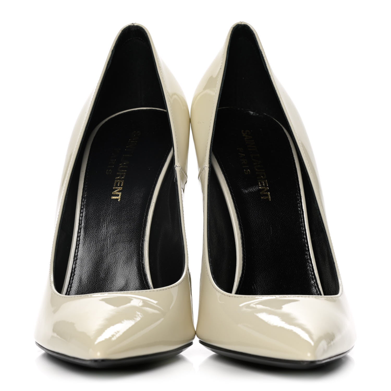 Saint Laurent Patent Opyum 110 Pumps 38.5 Neutro 2 of 11