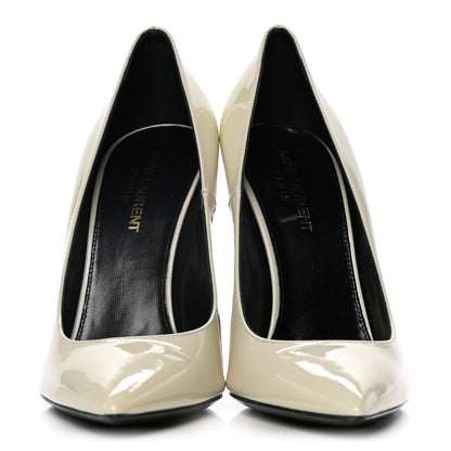 Saint Laurent Patent Opyum 110 Pumps 38.5 Neutro 2 of 11