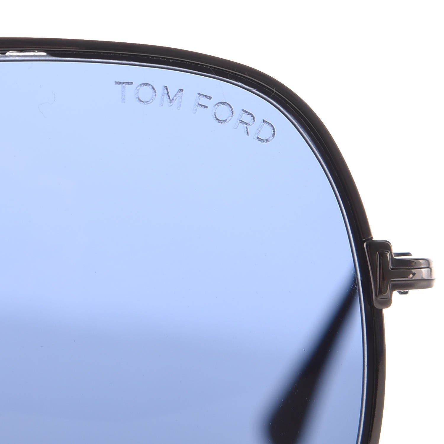 Tom Ford Chase Sunglasses TF586 Blue Silver 8 of 9