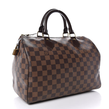 Louis Vuitton Damier Ebene Speedy 30 3 of 16