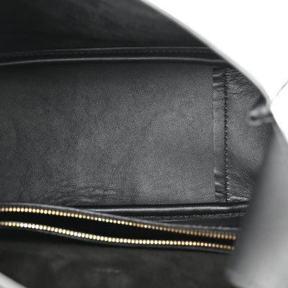 Saint Laurent Smooth Calfskin Small Le 5 A 7 Soft Hobo Black 6 of 12