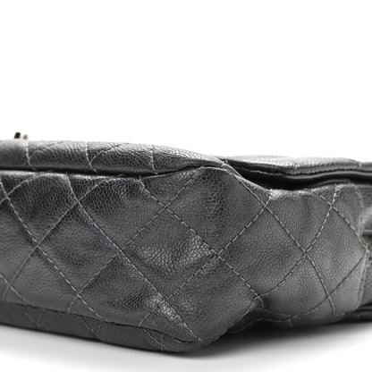 Chanel Iridescent Caviar Quilted Large Chic Flap Grey 8 of 8