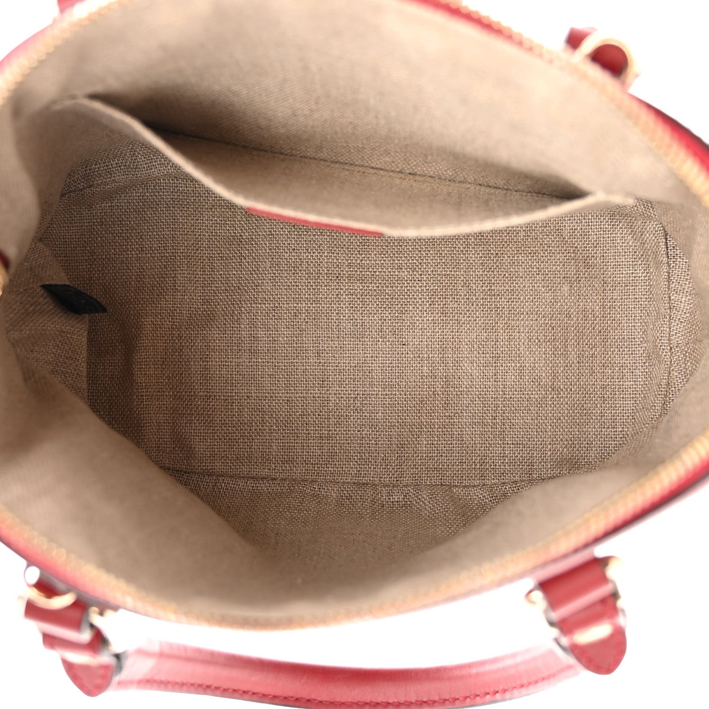 Soft Microguccissima Mini Dome Bag Rosso