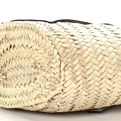Loewe Raffia Small Basket Tote Bag Natural White 8 of 8