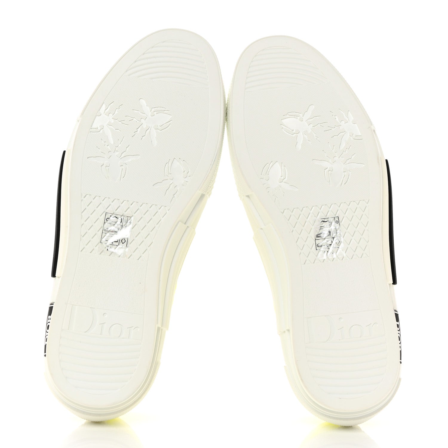 Christian Dior Technical Canvas Oblique Mens B23 Low Top Sneaker 40 Yellow 5 of 9