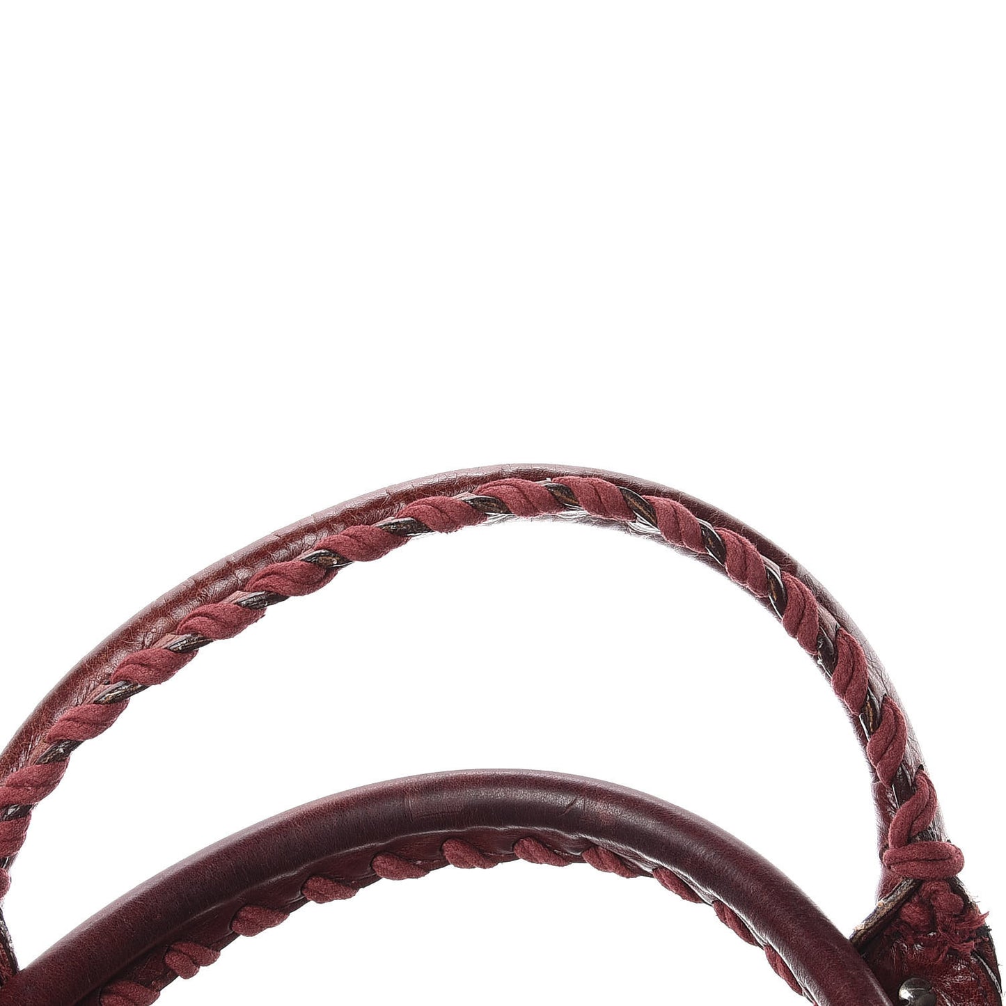 Agneau Giant 21 Silver Hardware City Dark Wine