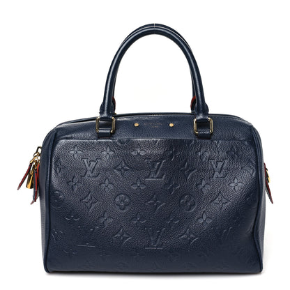 Louis Vuitton Empreinte Speedy Bandouliere 25 NM Marine Rouge 1 of 12