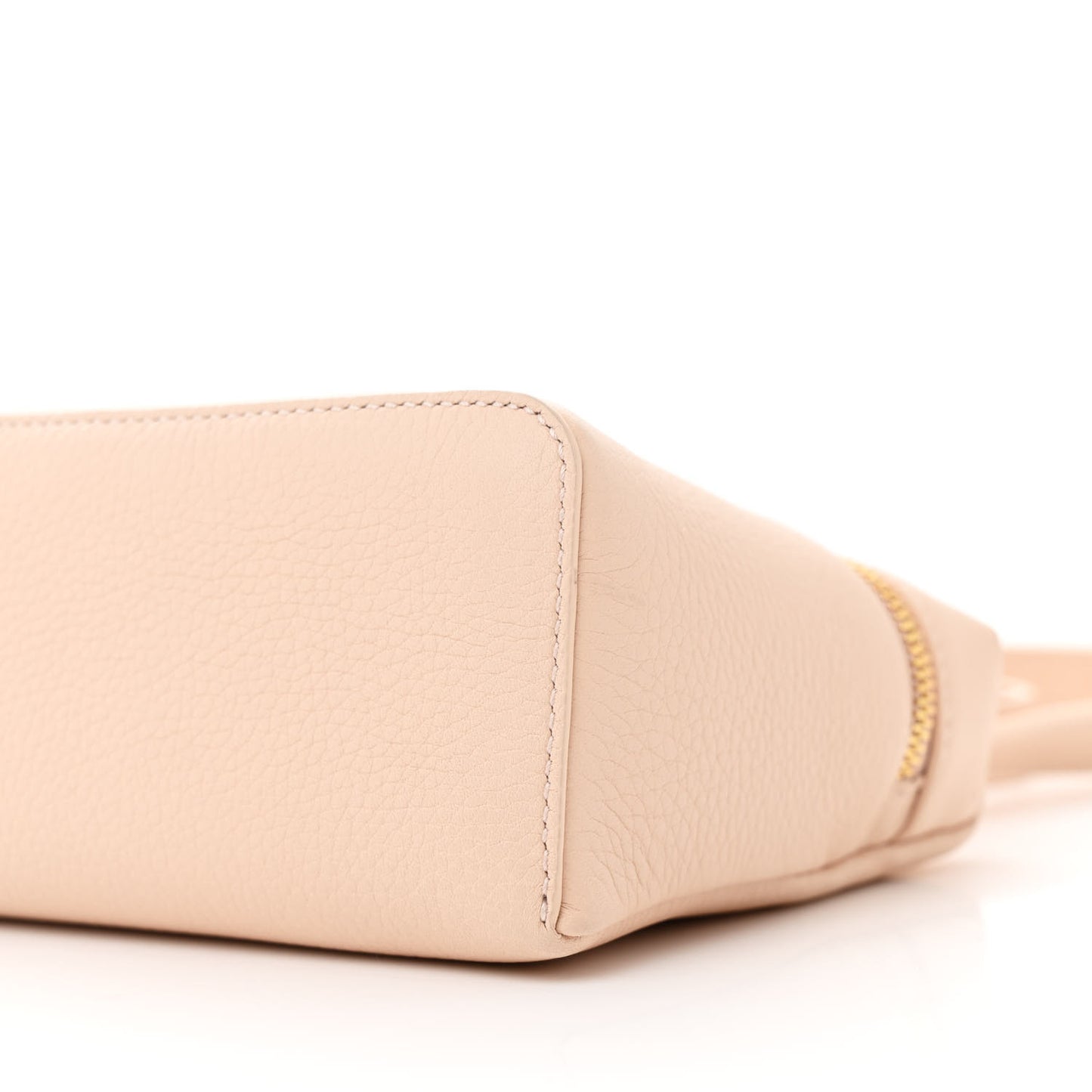 Grained Calfskin L19 Extra Pocket Pouch Creamed Honey