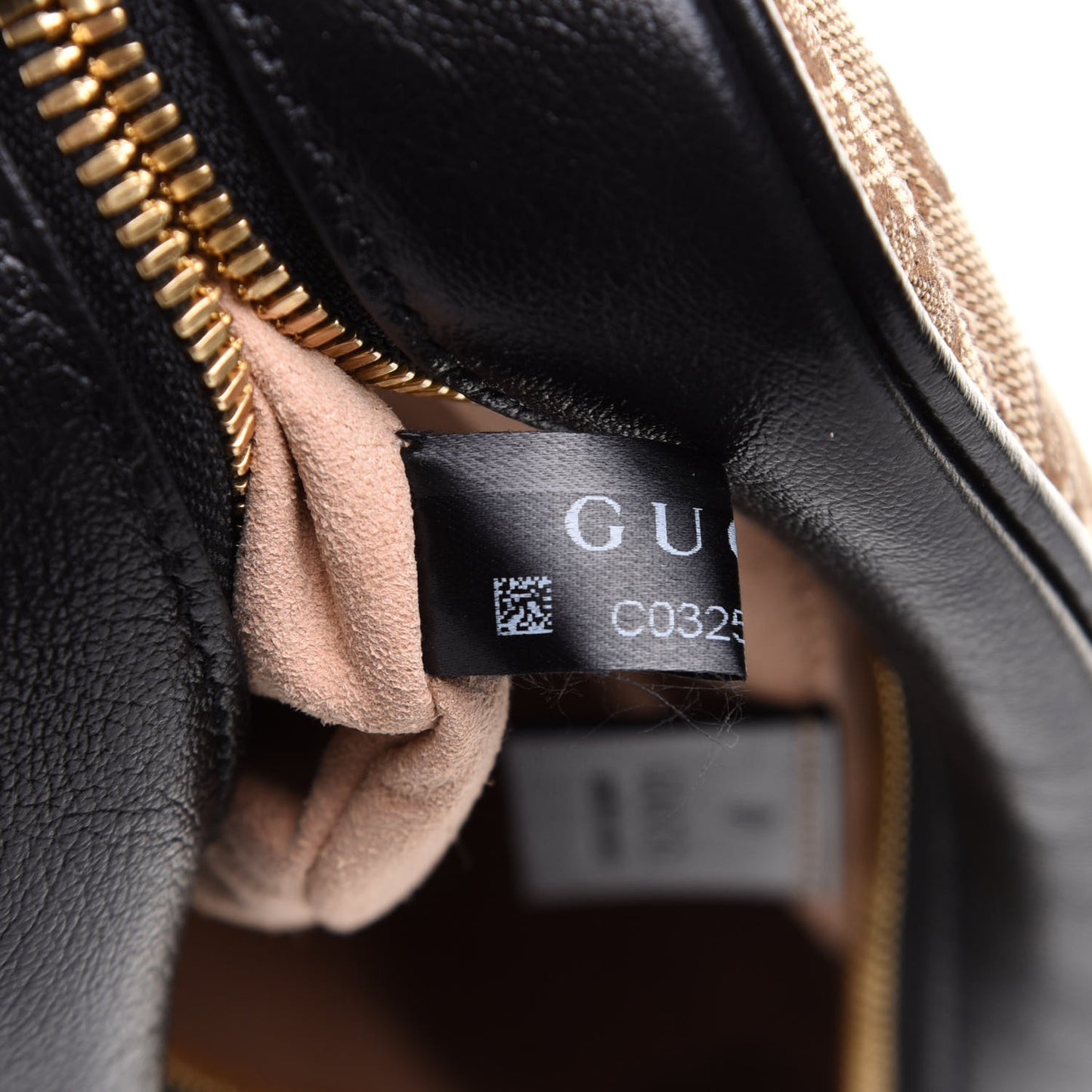 Monogram Matelasse Diagonal Small GG Marmont Chain Shoulder Bag Beige Black