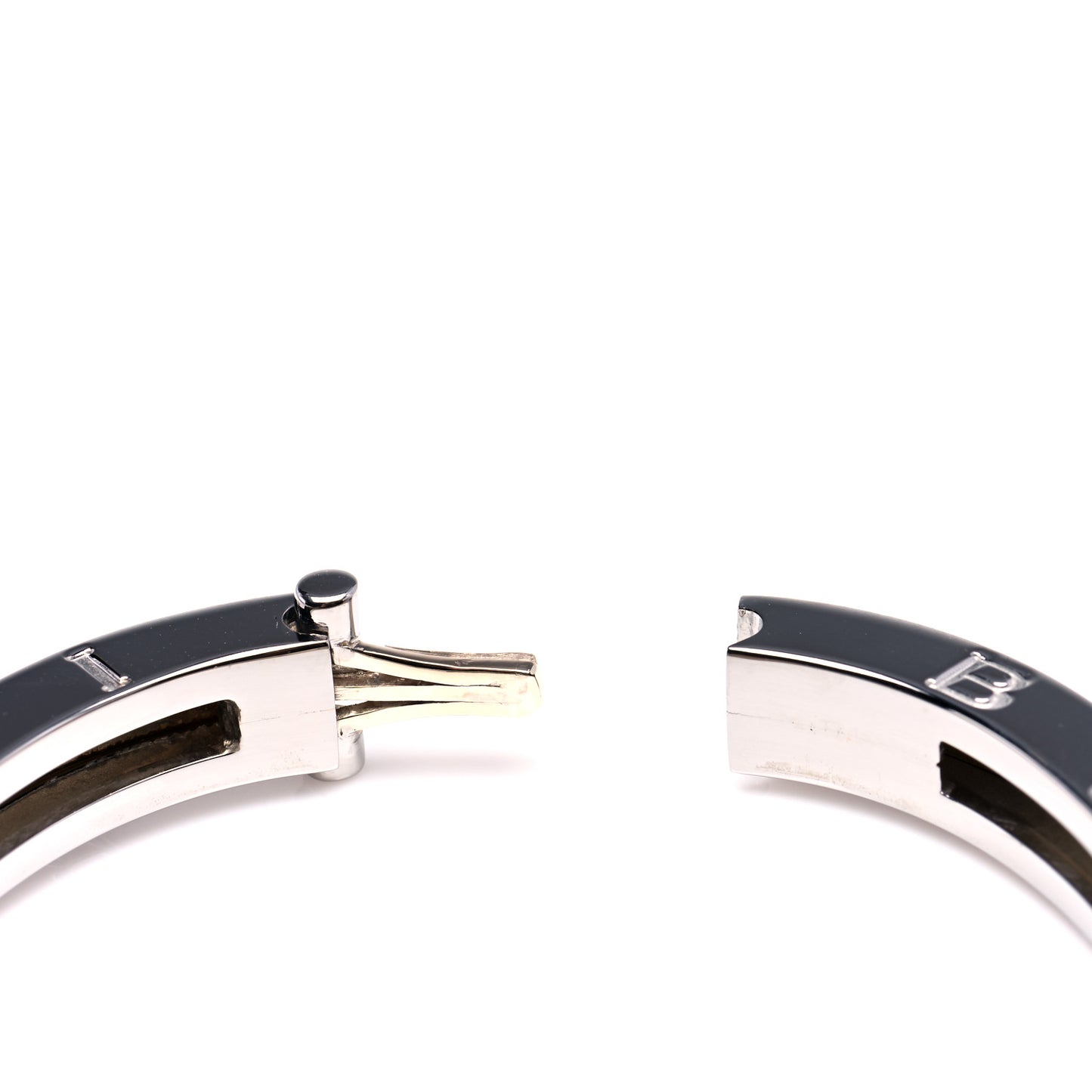 18K Yellow Gold Stainless Steel B.Zero1 Bangle Bracelet