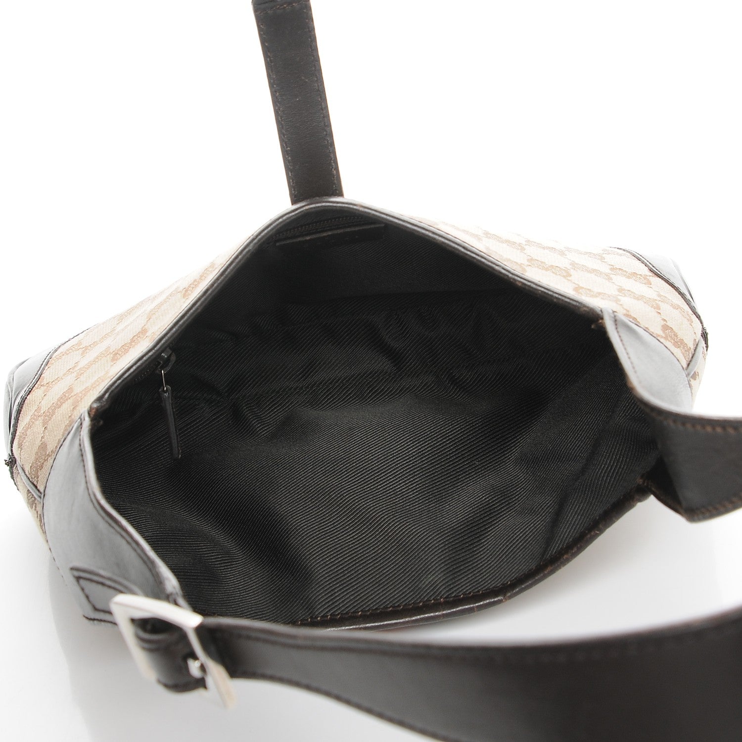 Gucci Monogram Web Small Jackie O Hobo Dark Brown 5 of 7