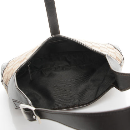 Gucci Monogram Web Small Jackie O Hobo Dark Brown 5 of 7