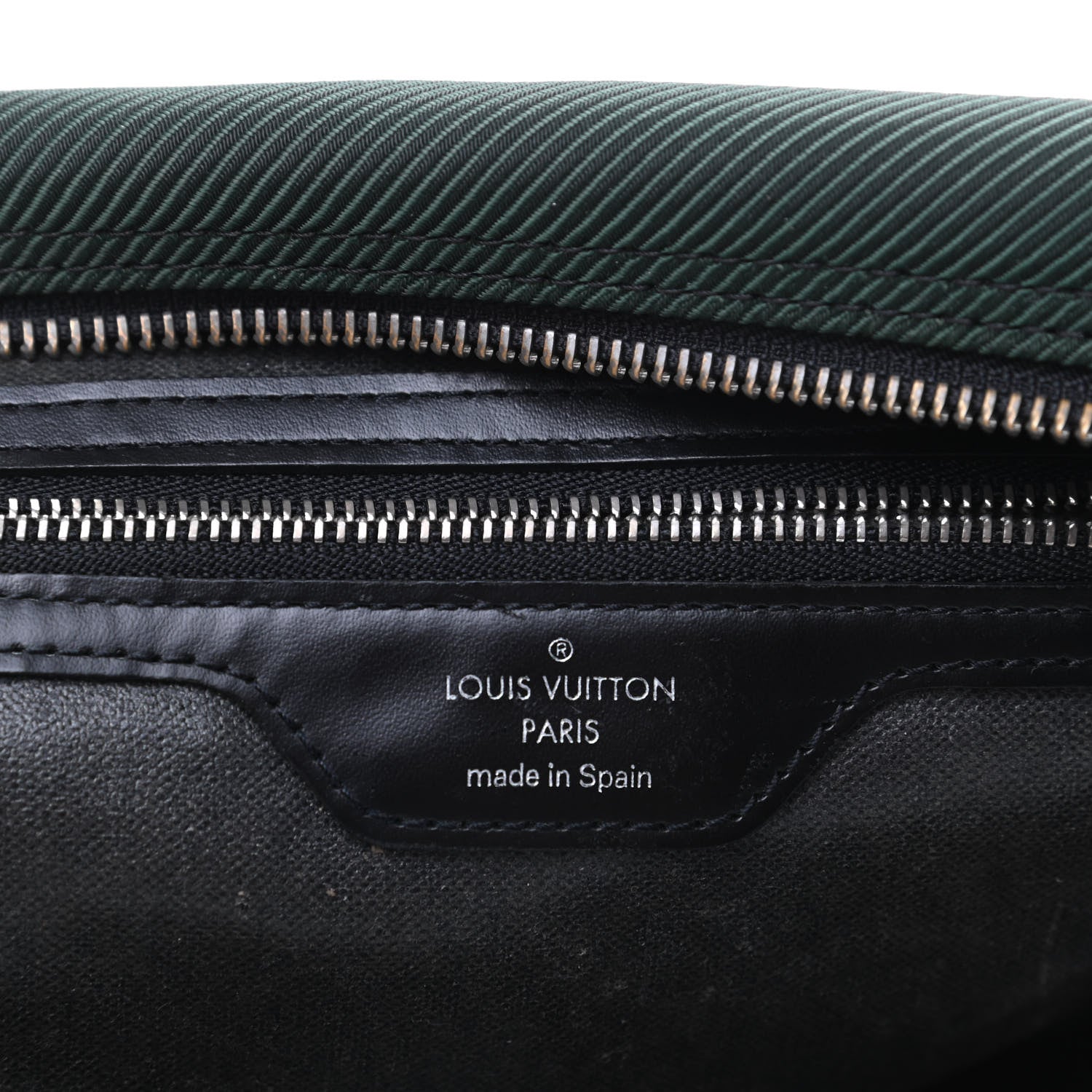 Louis Vuitton Nylon Palana Trousse Green 6 of 8