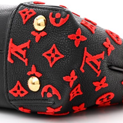 Louis Vuitton Veau Cachemire Tote W BB Black 9 of 10