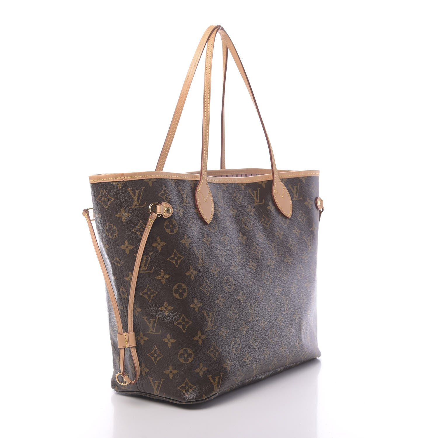 Louis Vuitton Monogram Neo Neverfull MM Rose Ballerine 3 of 11