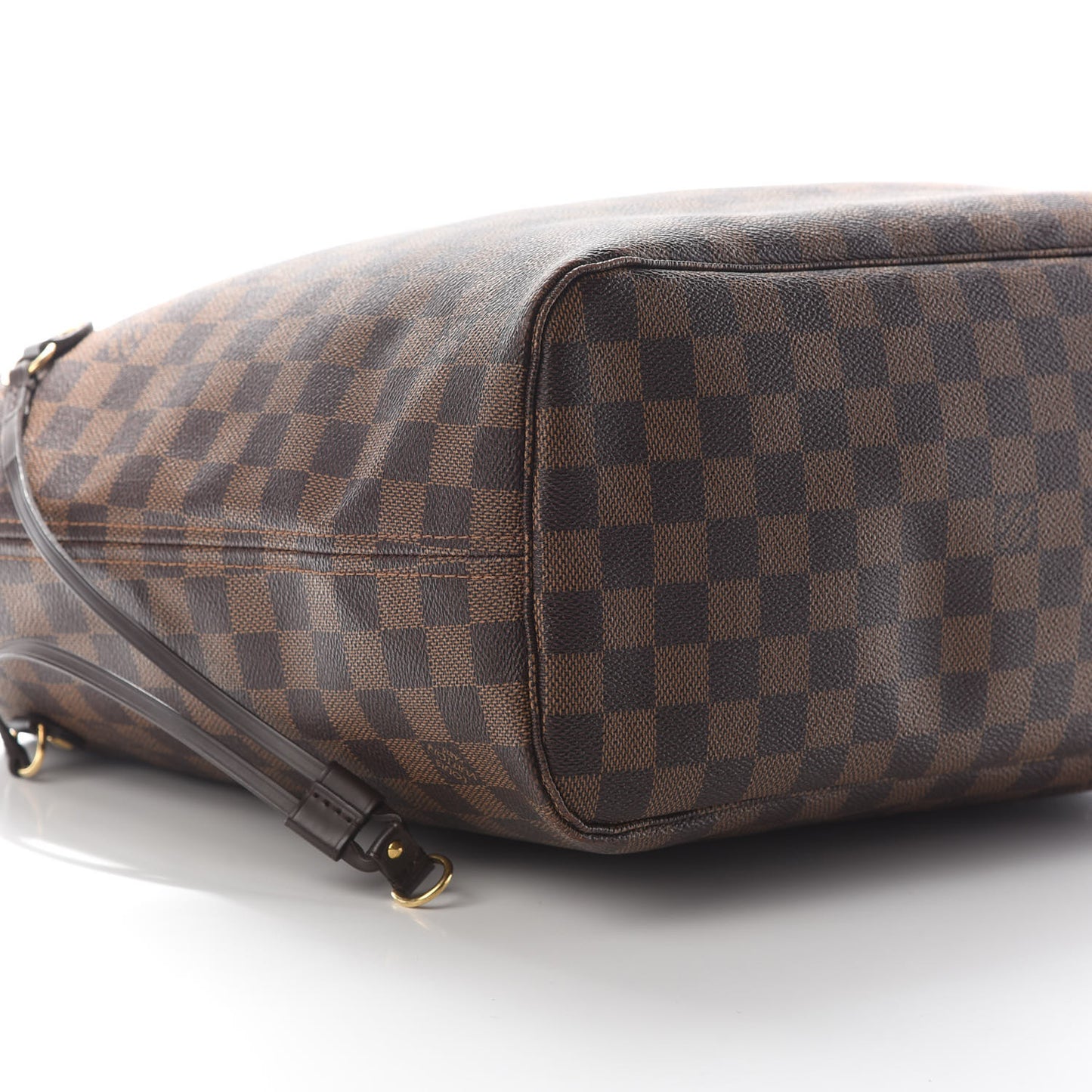 Damier Ebene Neo Neverfull MM Rose Ballerine