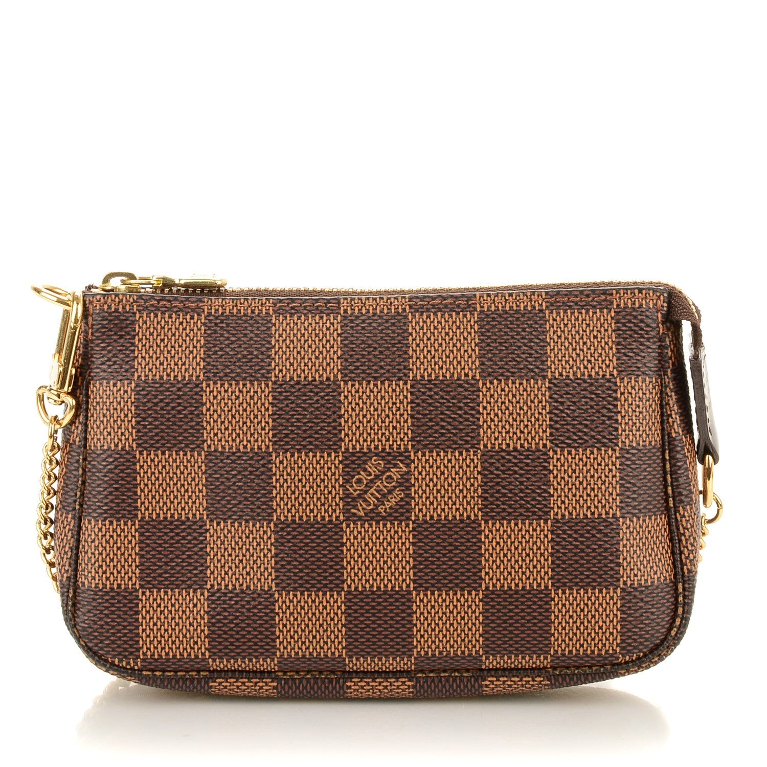 Louis Vuitton Damier Ebene Mini Pochette Accessories 1 of 7
