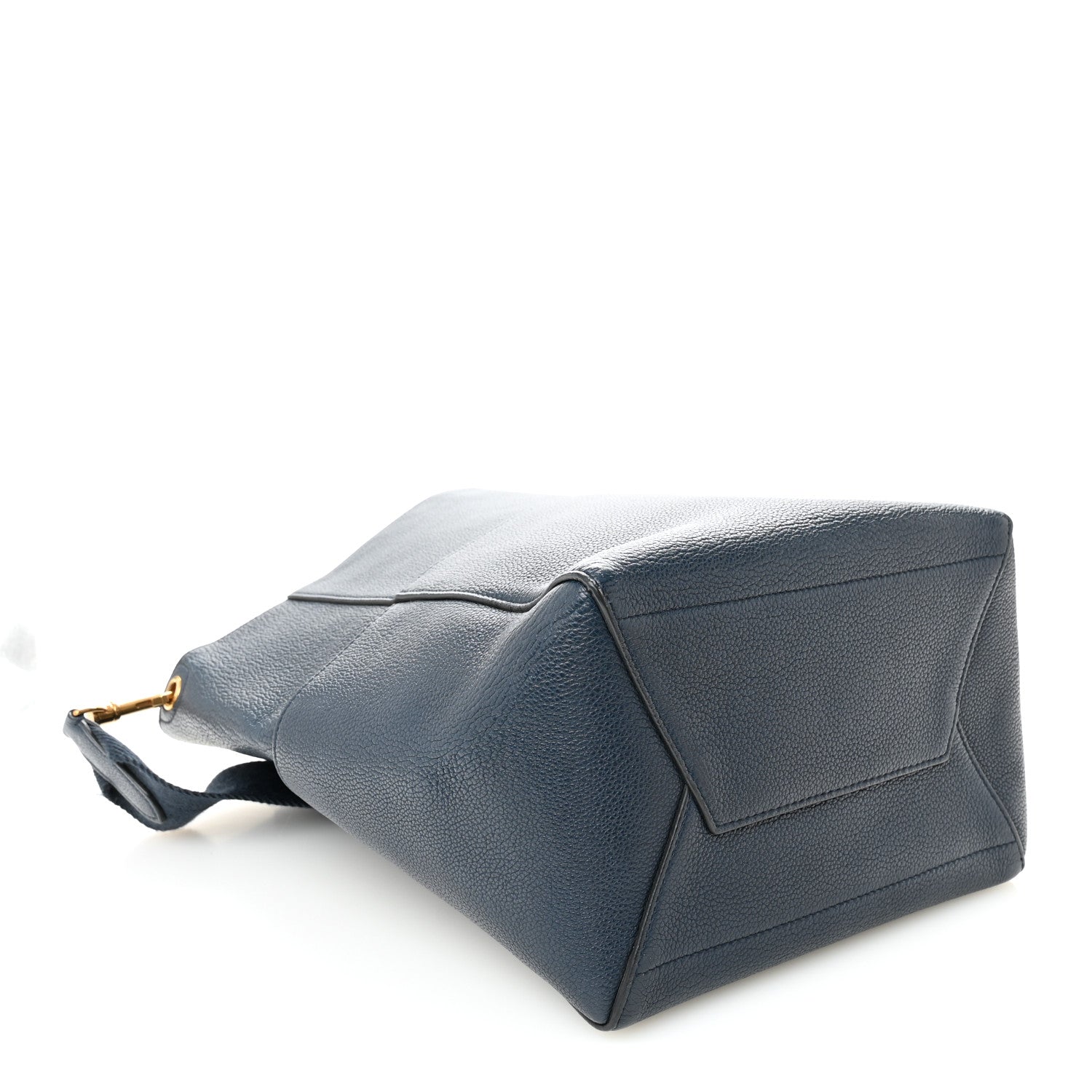 Celine Goatskin Sangle Bucket Bag Blue 1840432 – FASHIONPHILE