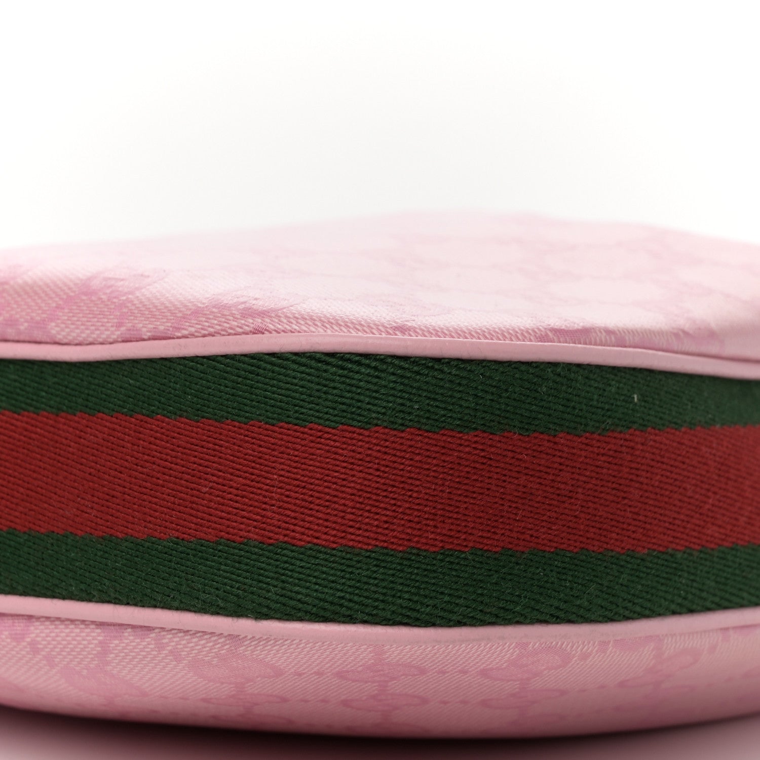 Gucci GG Crystal Coated Canvas Monogram Web Small Attache Shoulder Bag Pink 10 of 12