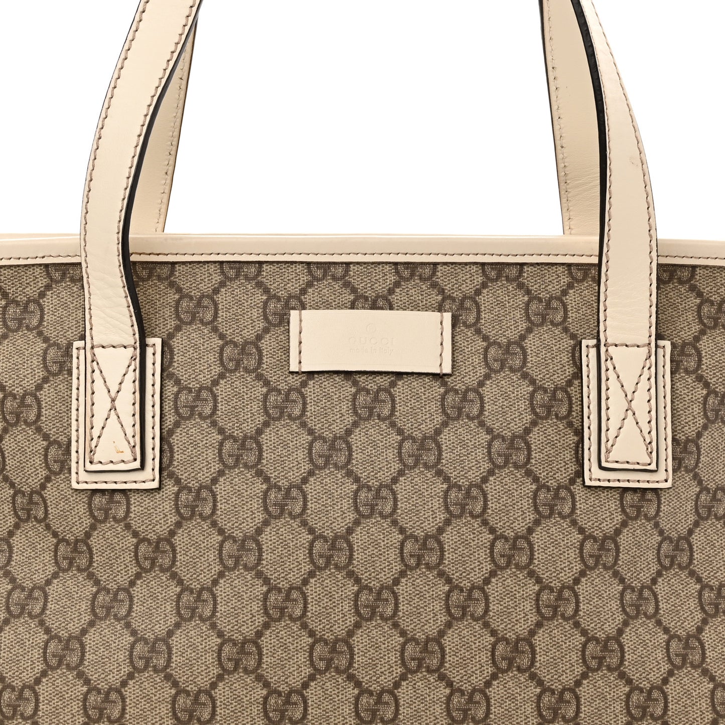 GG Supreme Small Joy Tote White
