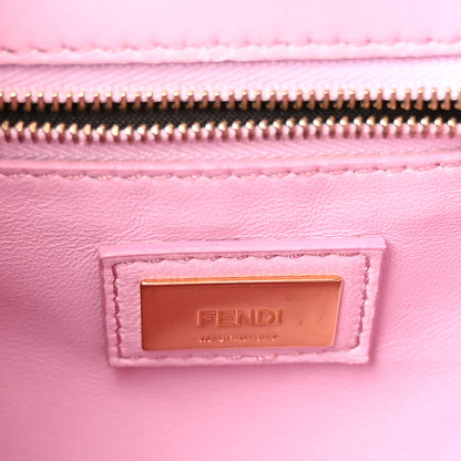 Fendi Nappa Colorblock Mini Peekaboo Iconic Satchel Iris Magenta Bubblegum 7 of 12