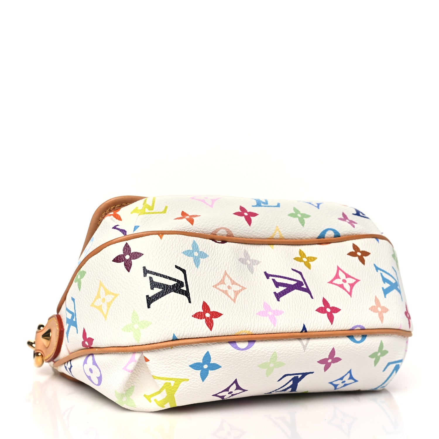 Louis Vuitton Monogram Multicolor Patti White 4 of 9