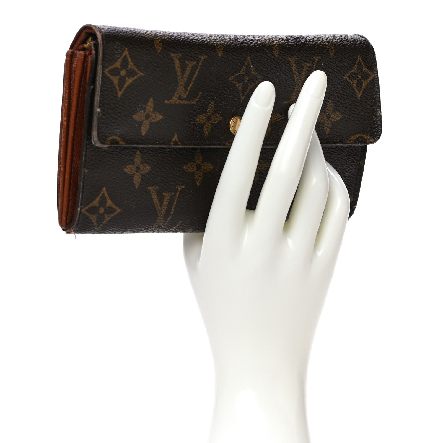 Louis Vuitton Monogram Sarah Wallet 2 of 34
