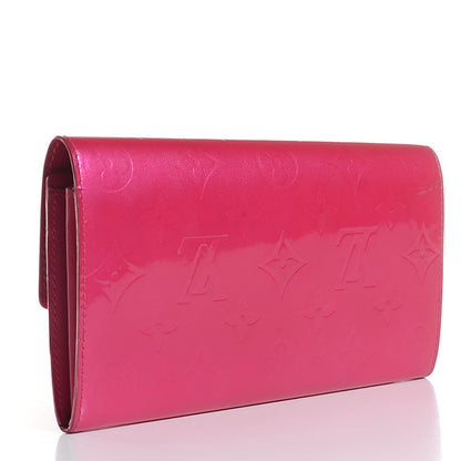 Louis Vuitton Vernis Sarah Wallet Fuchsia 3 of 7