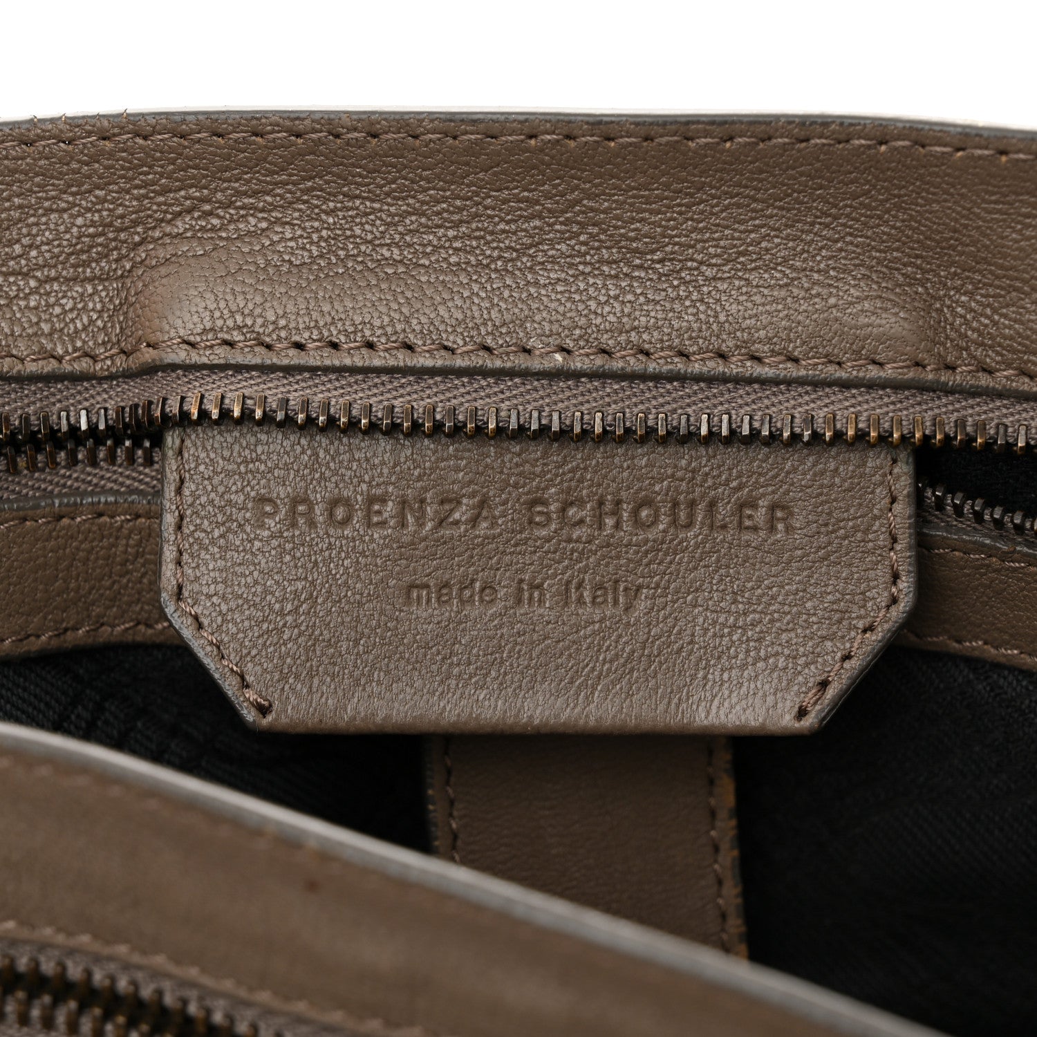 Proenza Schouler Lambskin PS1 Medium Satchel Smoke 6 of 17
