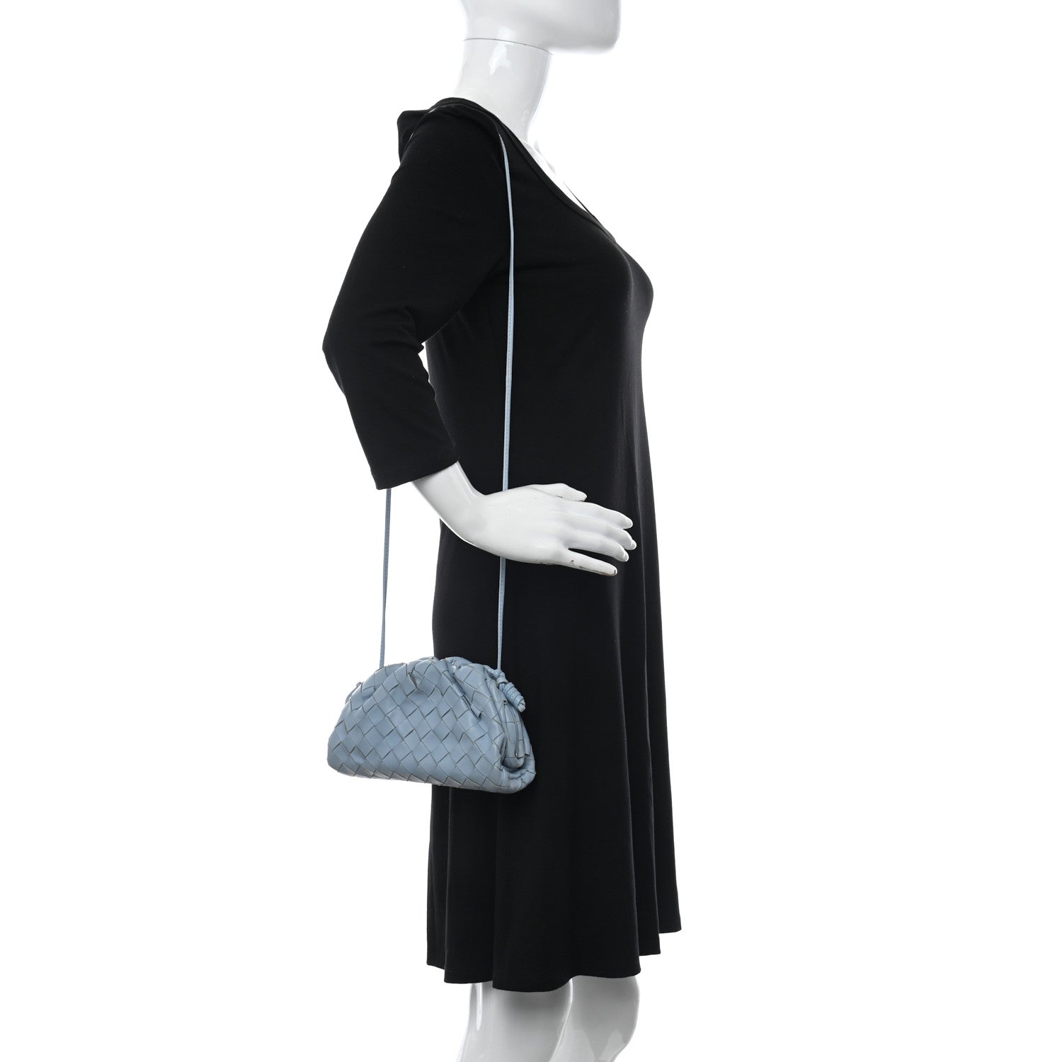 Bottega Veneta Nappa Intrecciato The Mini Pouch Ice 2 of 13