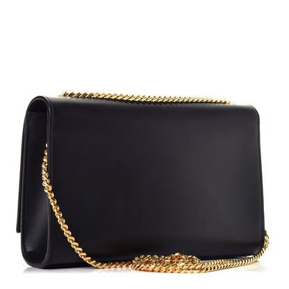 Saint Laurent Smooth Calfskin Medium Classic Monogram Kate Tassel Satchel Black 3 of 8