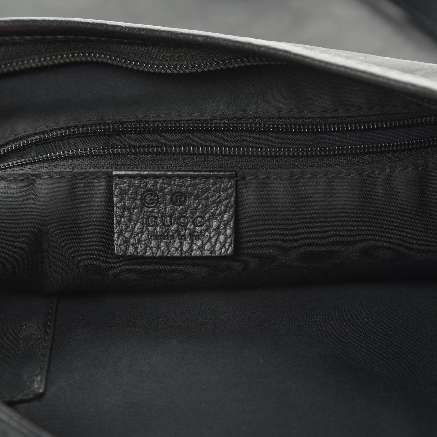 Monogram Abbey Messenger Bag Black