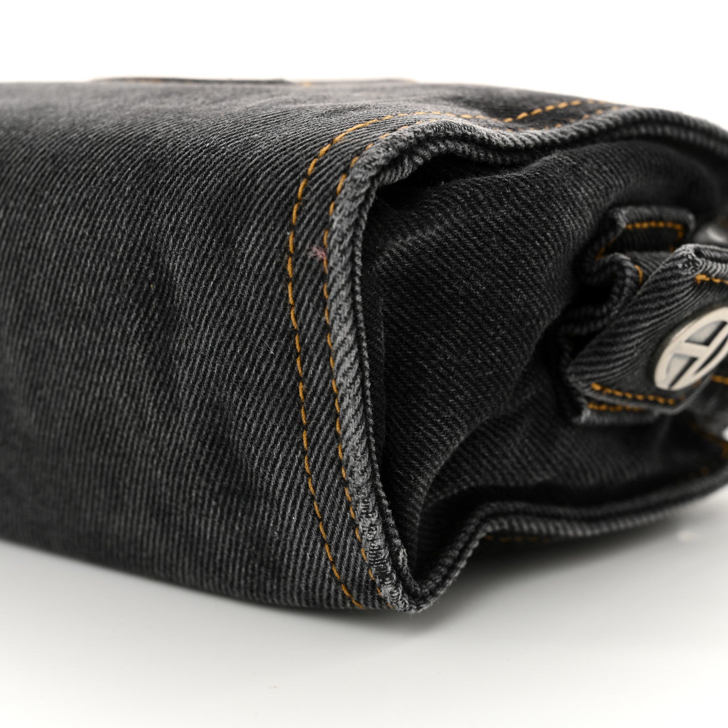 Telfar Denim Small Shopping Bag Black 9 of 10