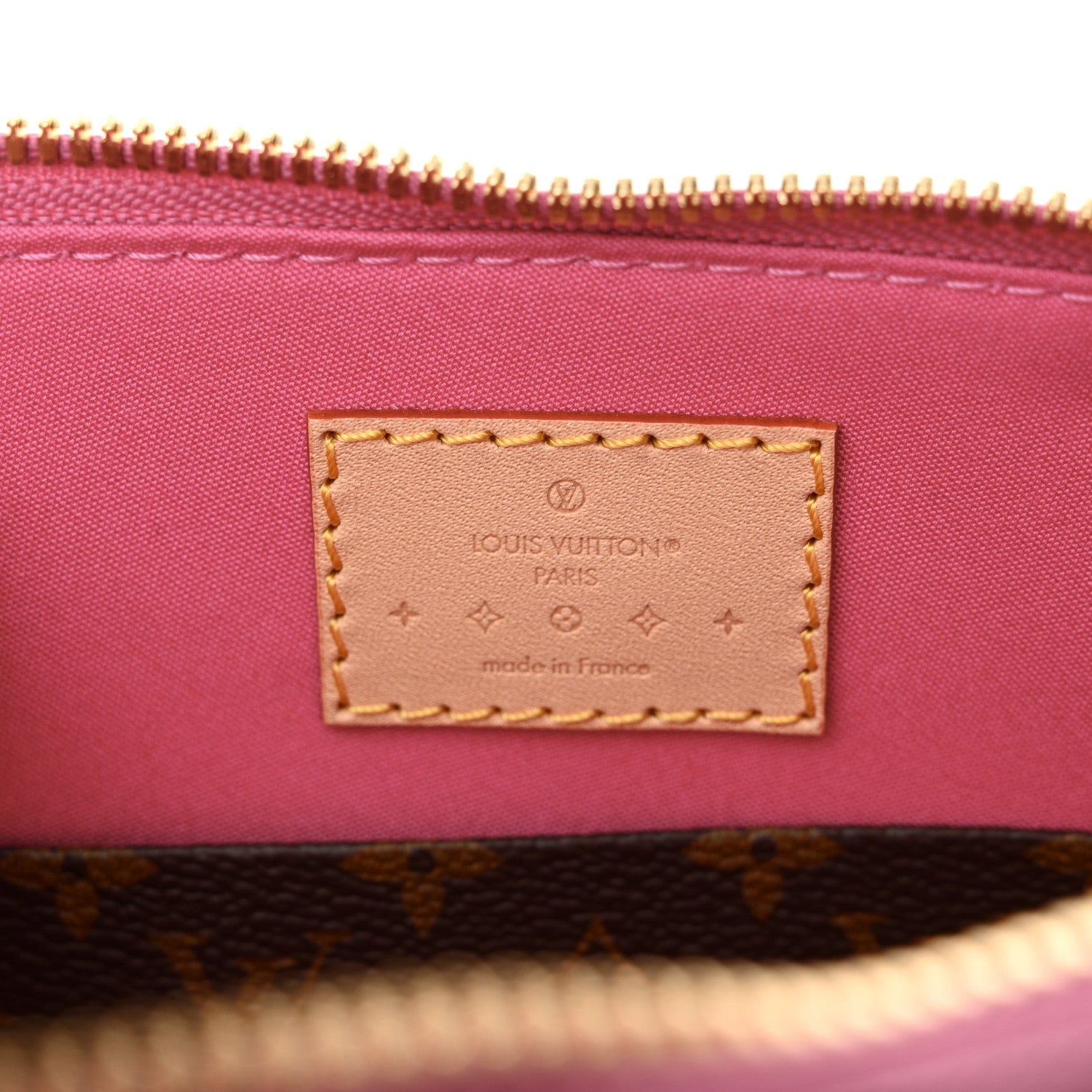Louis Vuitton Vernis Alma BB Neon Pink 6 of 9