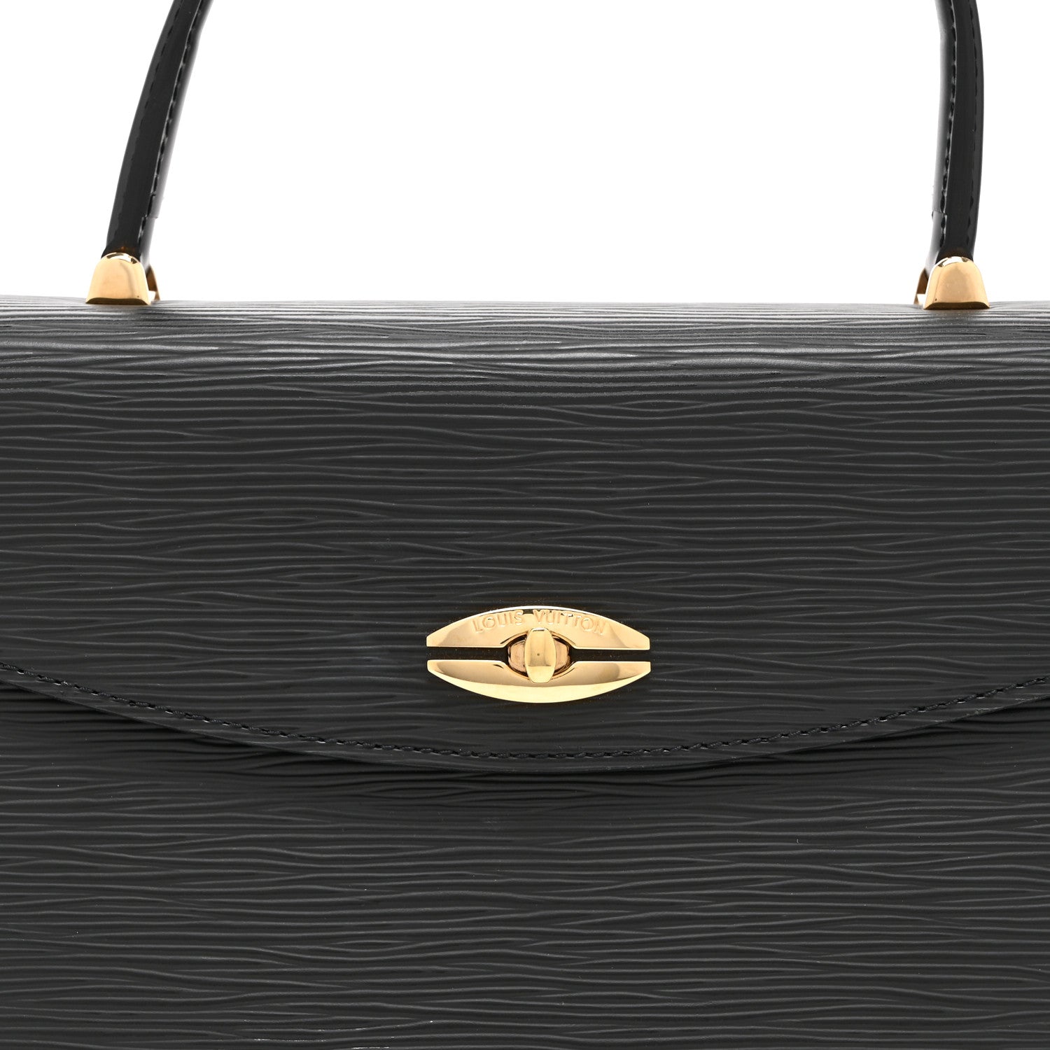 Louis Vuitton Epi Malesherbes Black 8 of 10