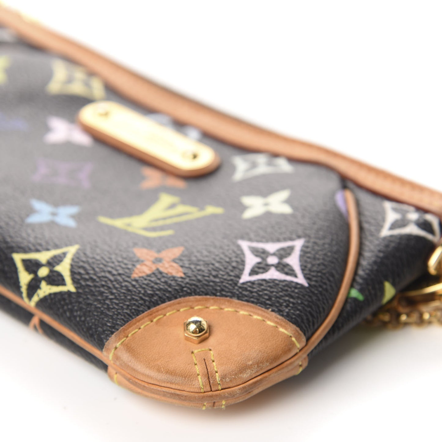 Monogram Multicolor Pochette Milla MM Black