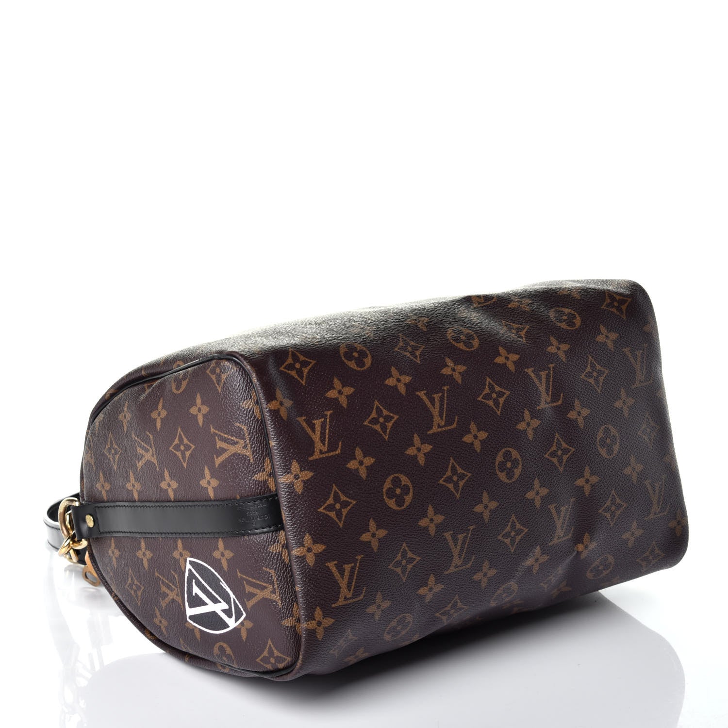 Louis Vuitton Monogram My World Tour Speedy Bandouliere 30 Black 5 of 11