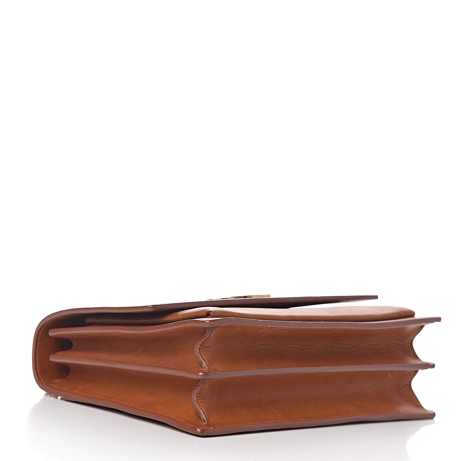 Saint Laurent Calfskin Large Monogram Sunset Tan 4 of 13