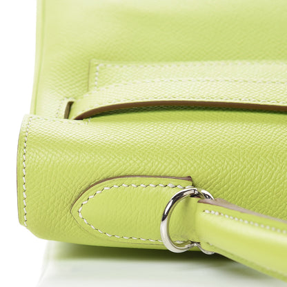 Hermes Epsom Candy Kelly Retourne 32 Kiwi Lichen 11 of 39