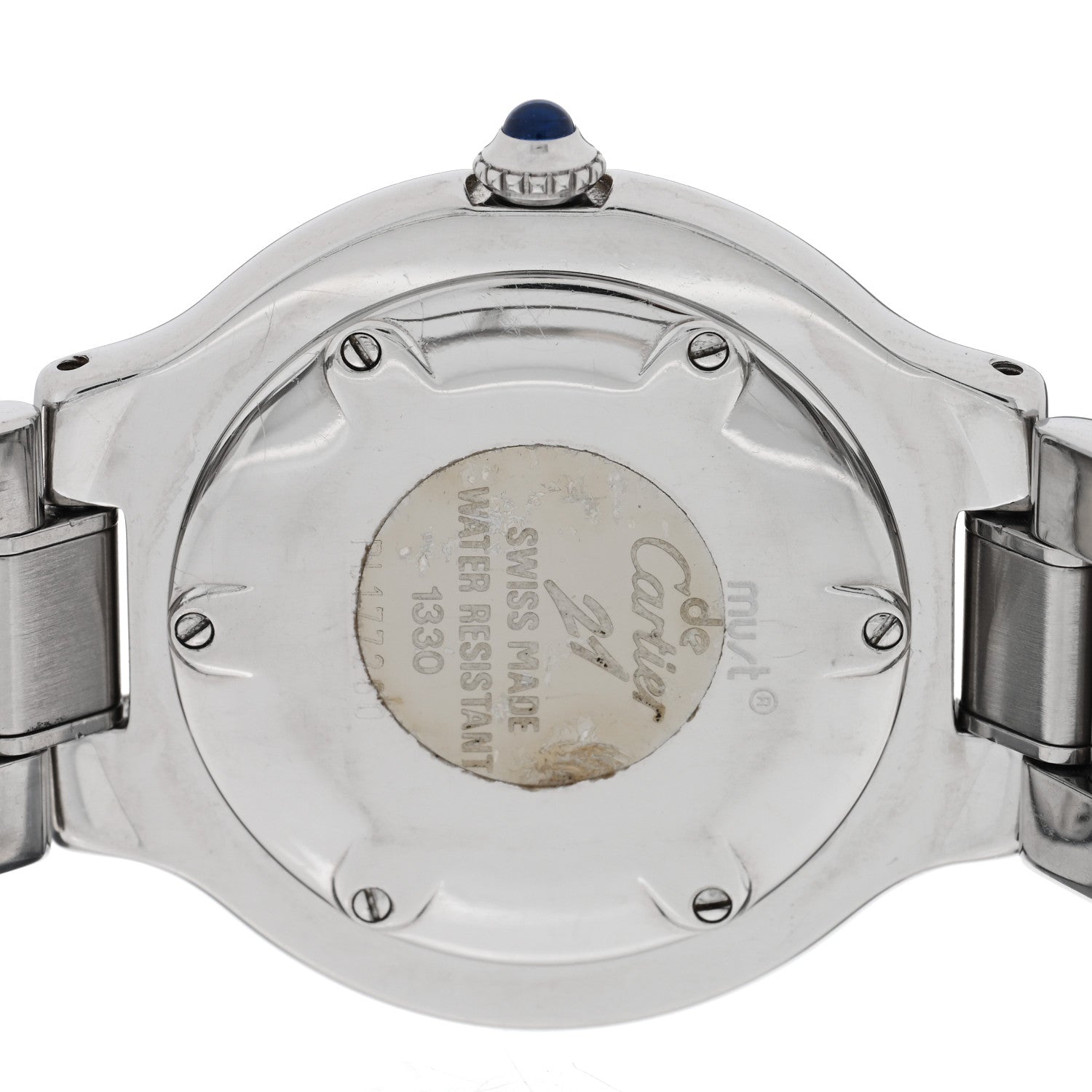 Cartier Stainless Steel 31mm Must De 21 Quartz Watch 4 of 4
