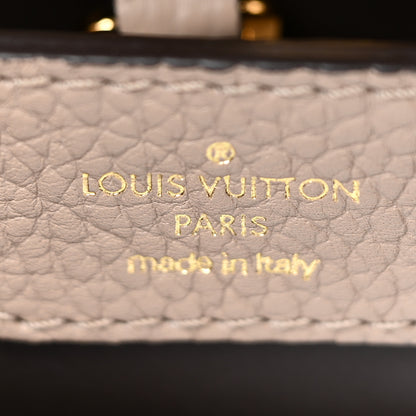 Louis Vuitton Taurillon Capucines BB Galet 7 of 13