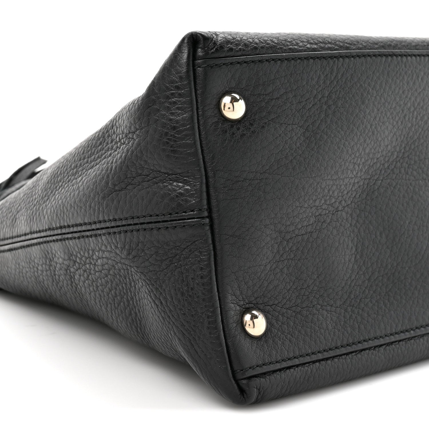 Gucci Cellarius Calfskin Small Soho Top Handle Satchel Black 10 of 10