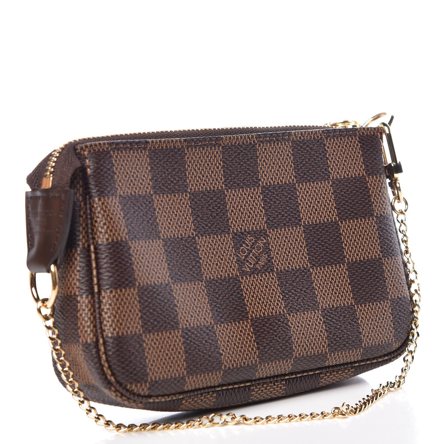 Louis Vuitton Damier Ebene Mini Pochette Accessories 3 of 8