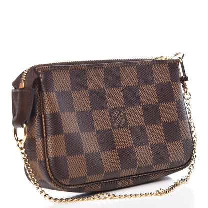 Louis Vuitton Damier Ebene Mini Pochette Accessories 3 of 8