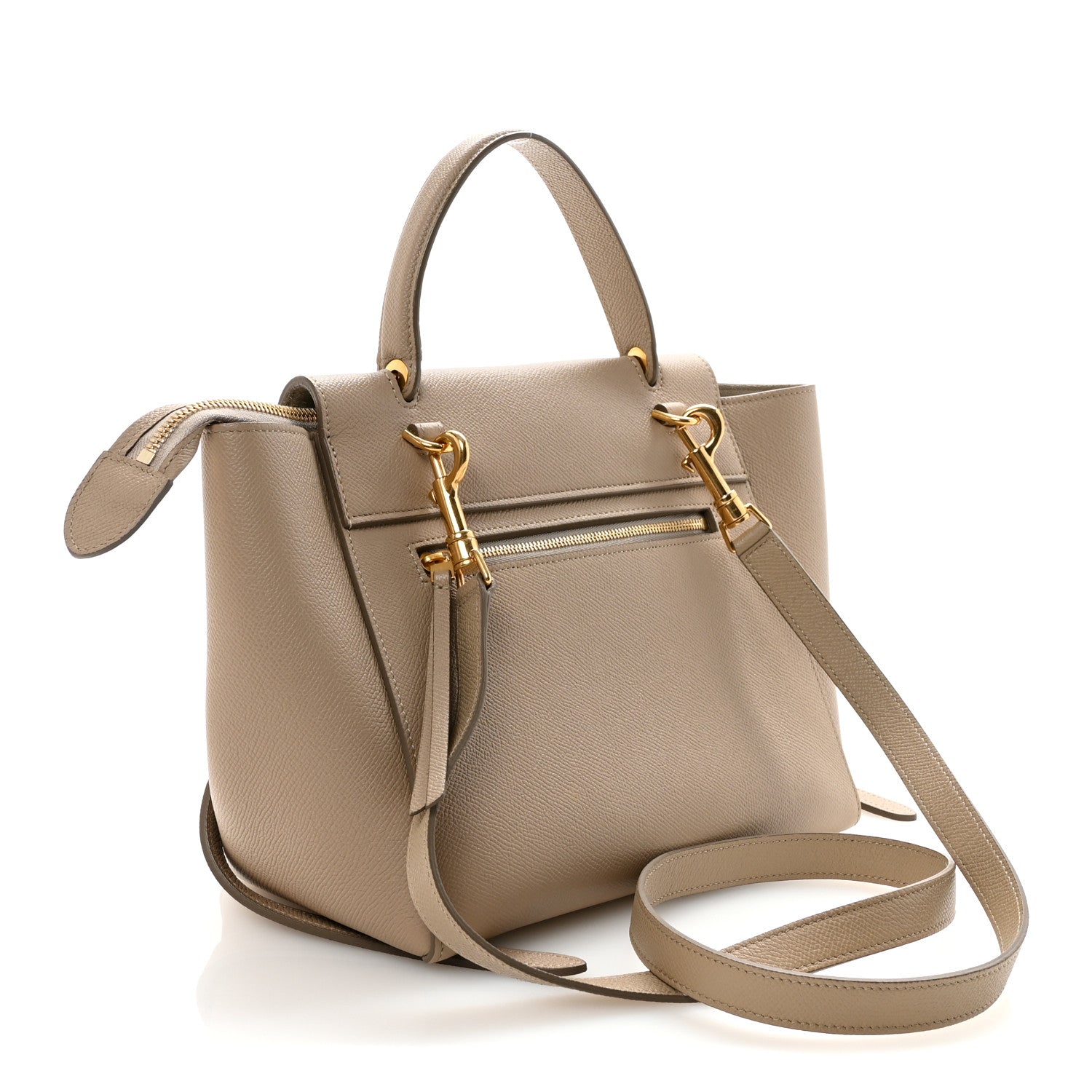 Celine Grained Calfskin Micro Belt Bag Light Taupe 3 of 11