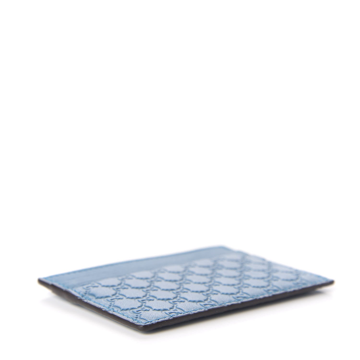 Gucci Microguccissima Card Holder Deep Cobalt 4 of 6